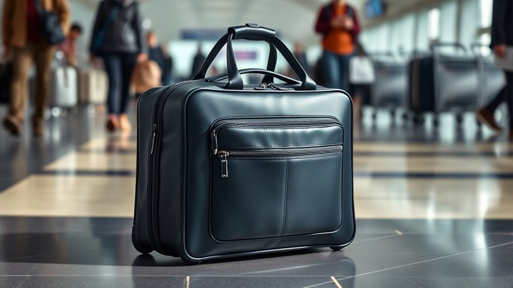 underseat bag size and features