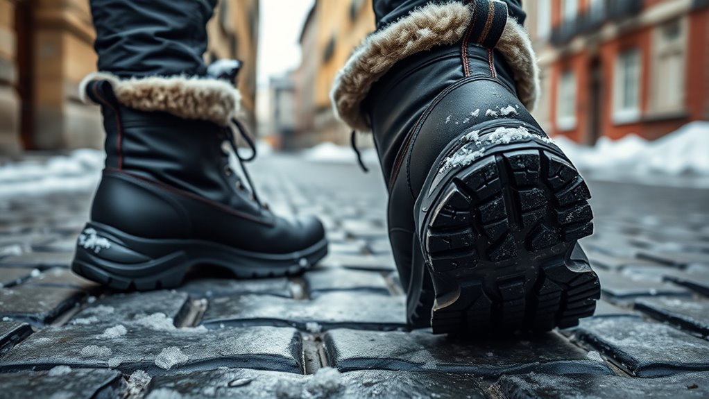 warm waterproof slip resistant footwear