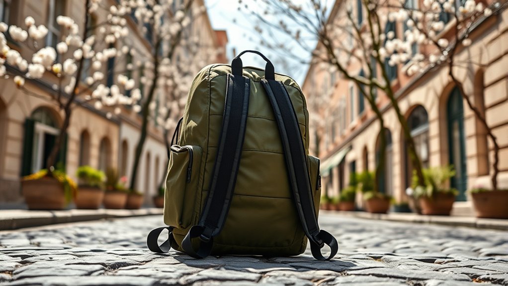 weather resistant comfortable travel backpack