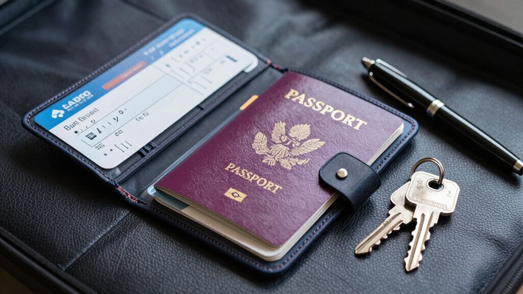 accessible travel document storage