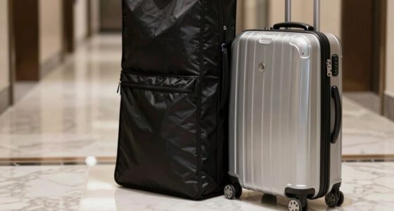 choosing between garment bag