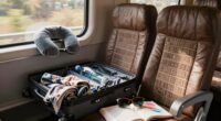 comfort essentials for train travel
