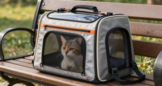 comfortable secure pet carrier