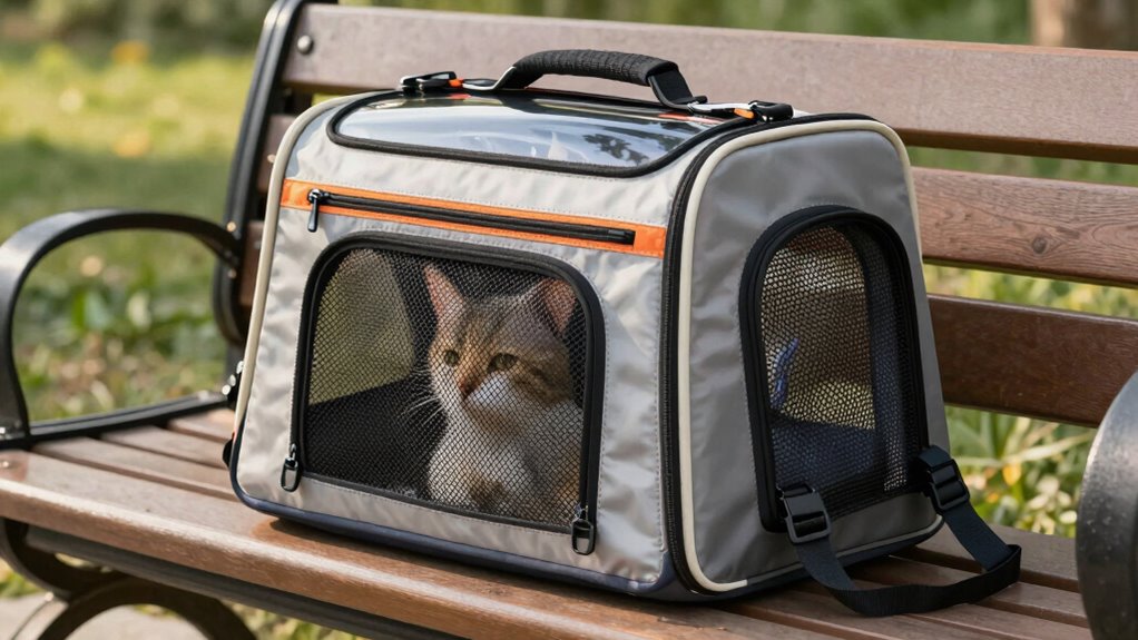 comfortable secure pet carrier