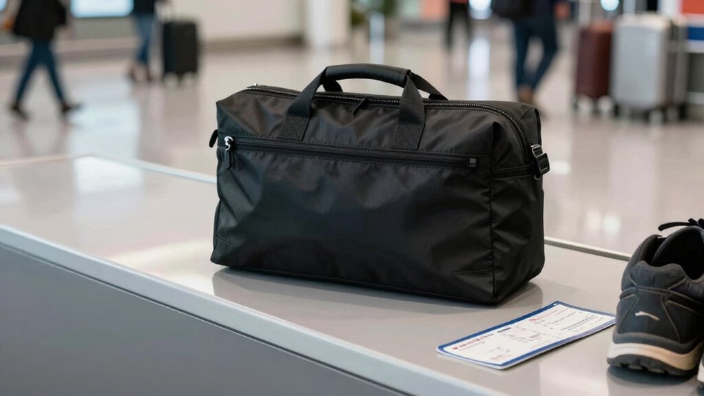 compact organized travel essentials