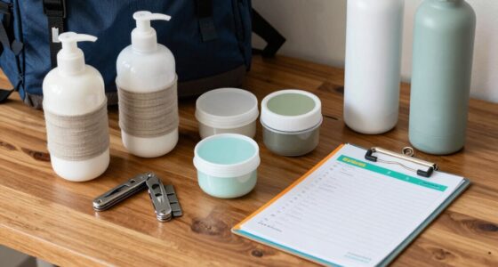 create reusable travel checklist