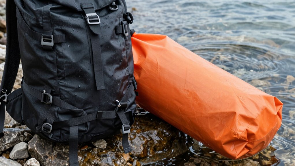 dry bag vs waterproof backpack