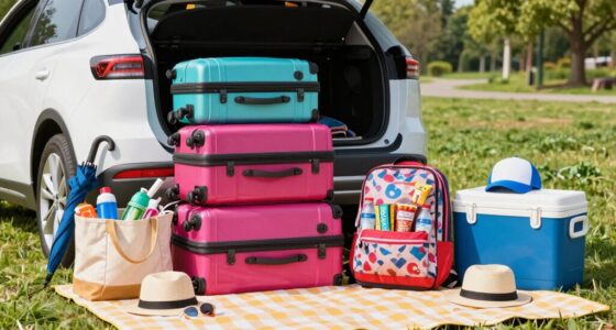 efficient family park packing
