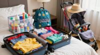efficient kid trip packing