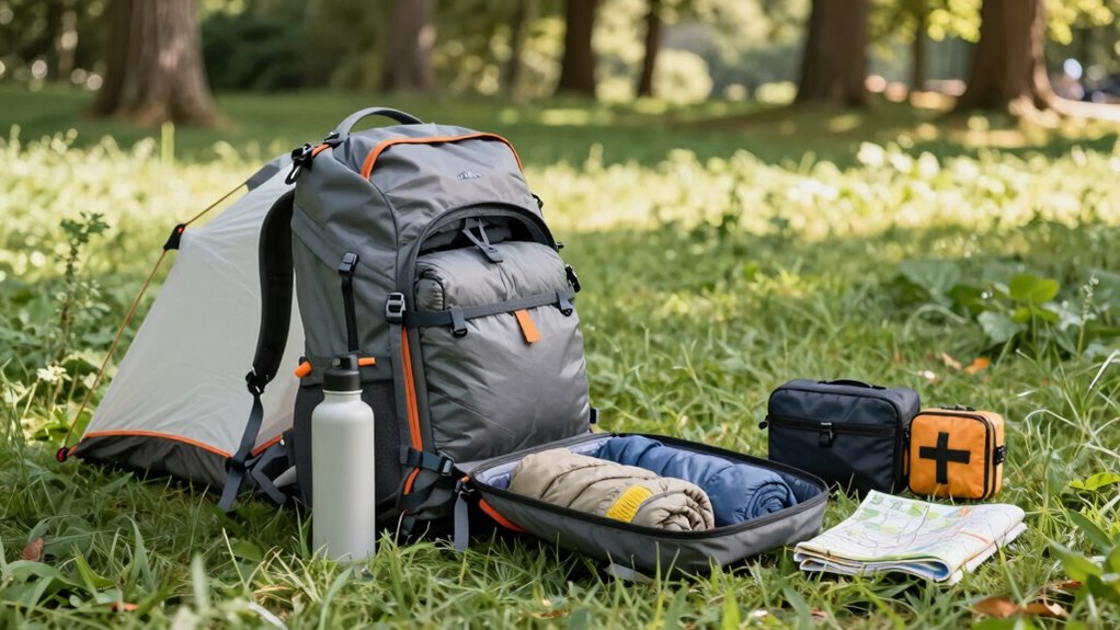 efficient nature trip packing