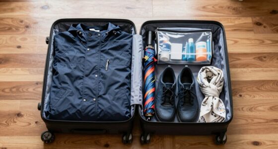 efficient rainy destination packing