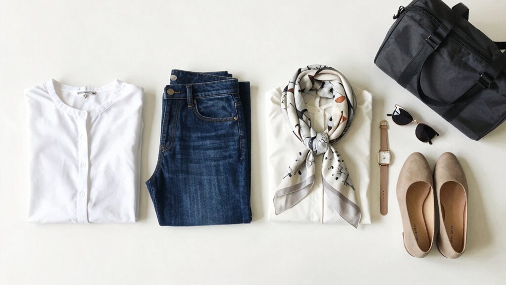 efficient travel wardrobe planning