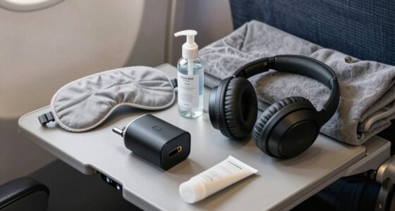 essentials for travel comfort