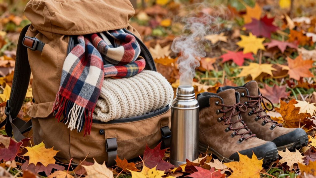 fall travel packing essentials