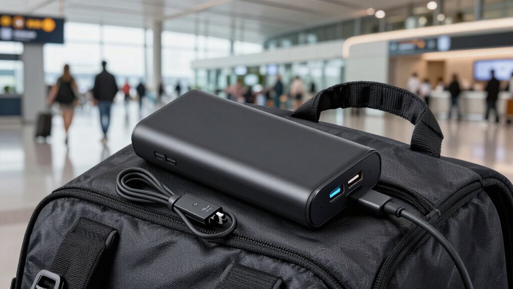 high capacity travel power bank
