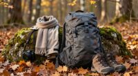 layered clothing and essentials