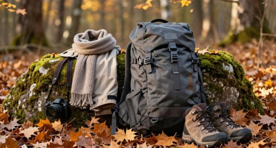 layered clothing and essentials