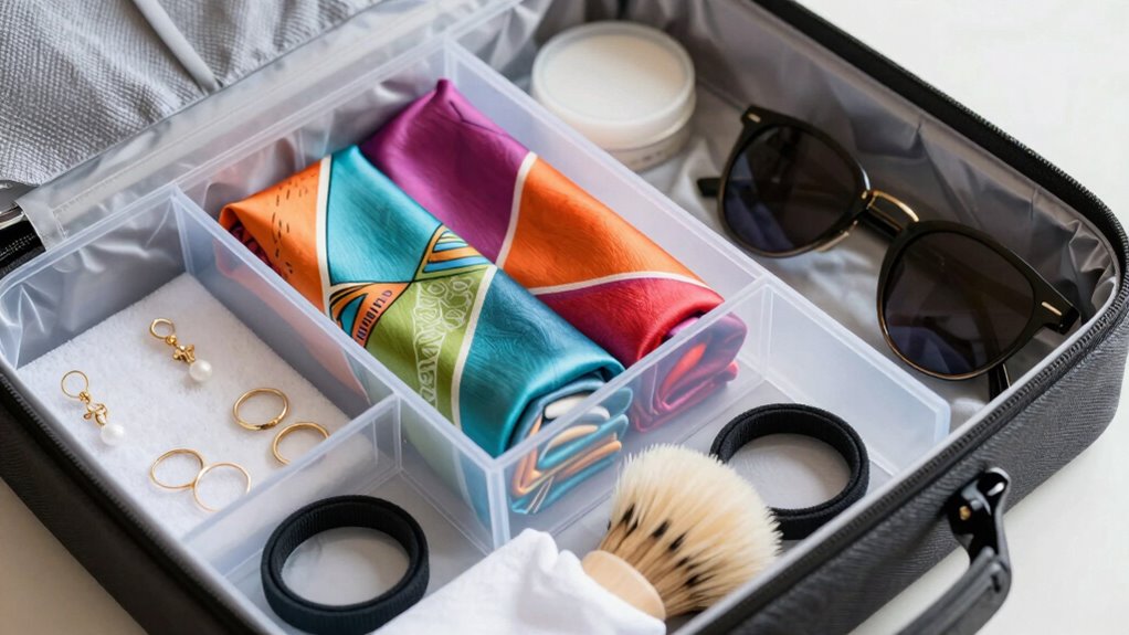 organize and secure accessories