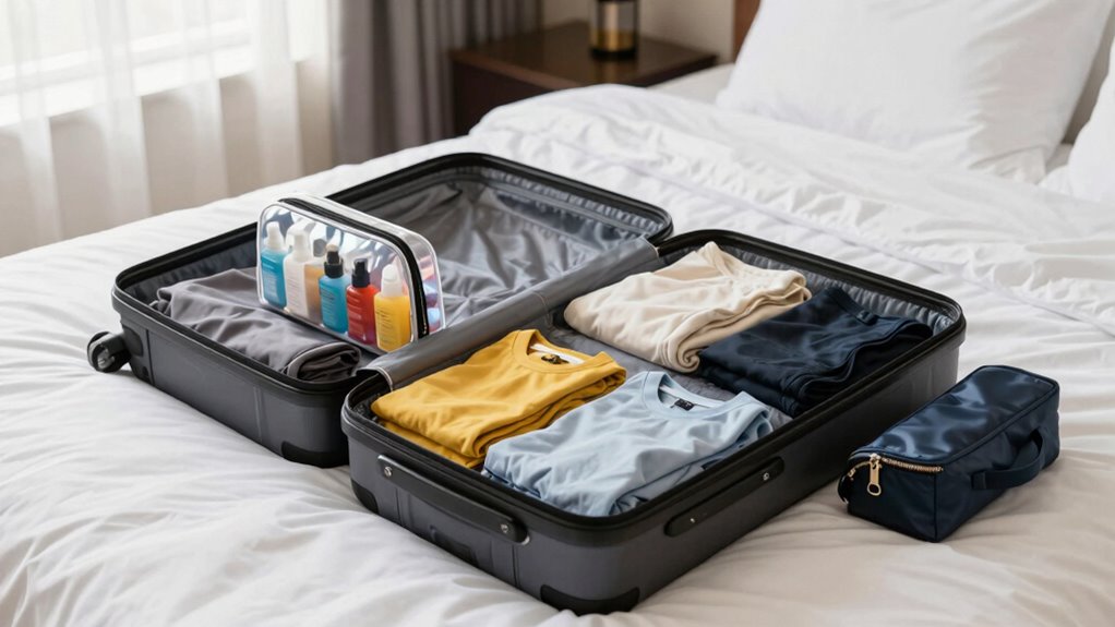 organize luggage efficiently and effectively