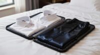 organized formalwear packing solutions