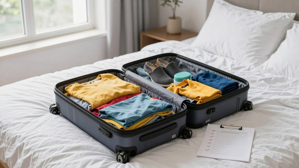 pack early to relax