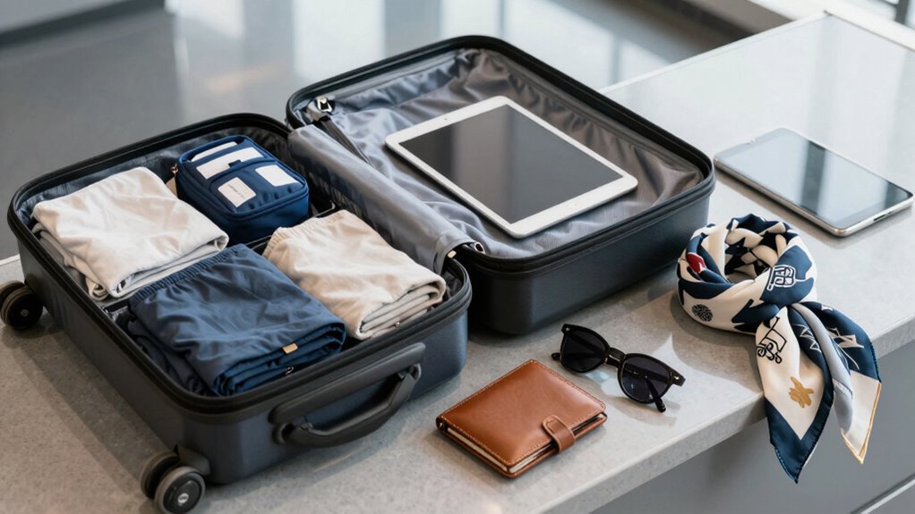 pack essentials for security