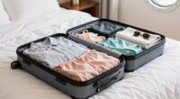 pack light essentials only