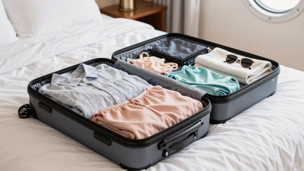 pack light essentials only