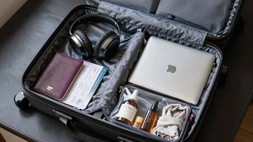 pack safety comfort entertainment