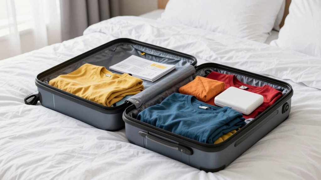 plan organize pack early