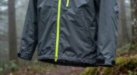 practical rain jacket features