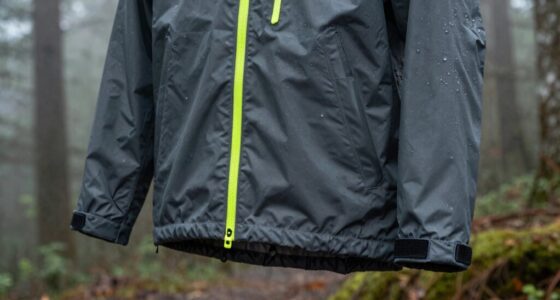 practical rain jacket features