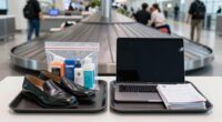 prepare documents and belongings