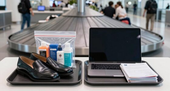 prepare documents and belongings