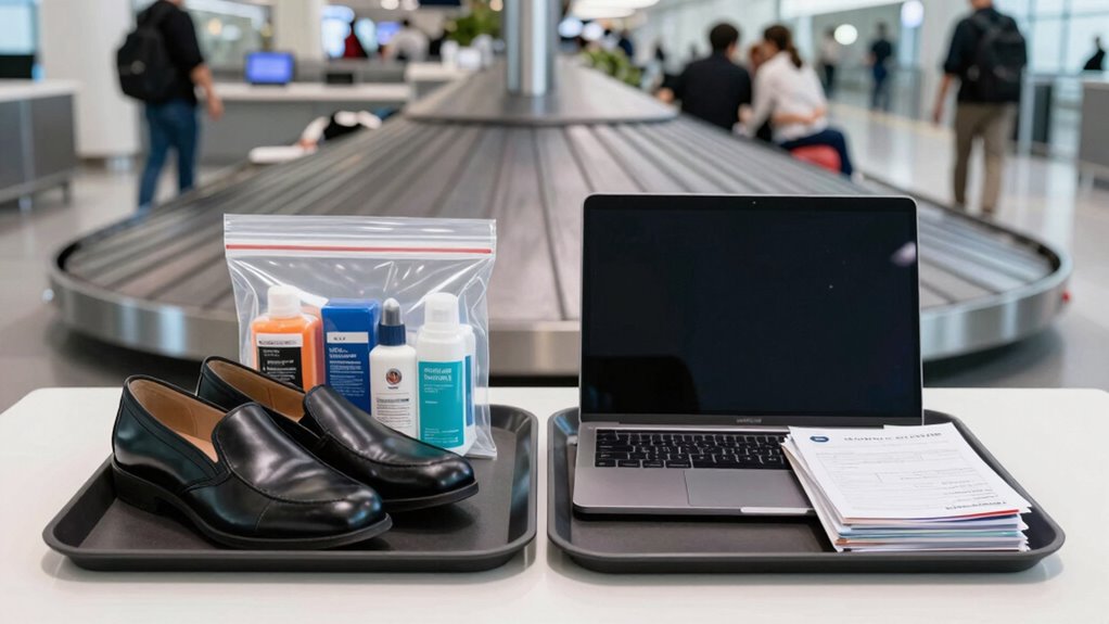 prepare documents and belongings