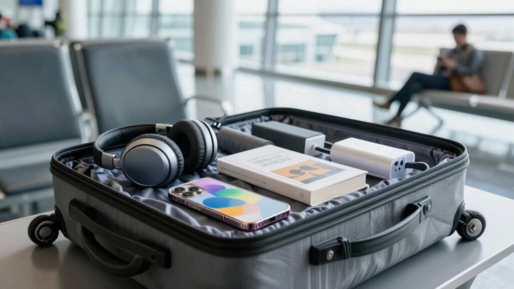 prepared travel essentials for delays