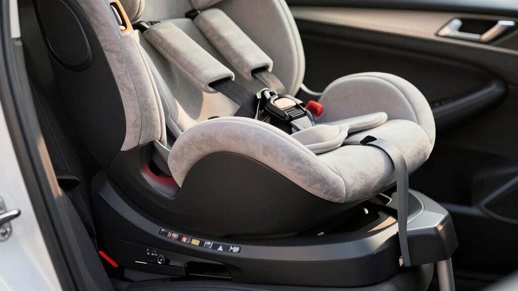 safe secure adjustable travel seat