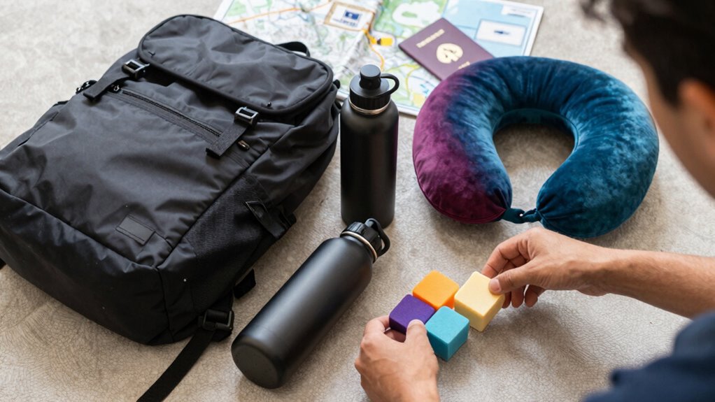 selecting accessories for trips