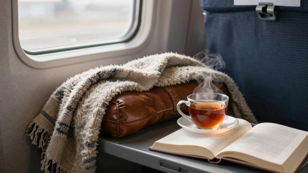 small comforts ease travel