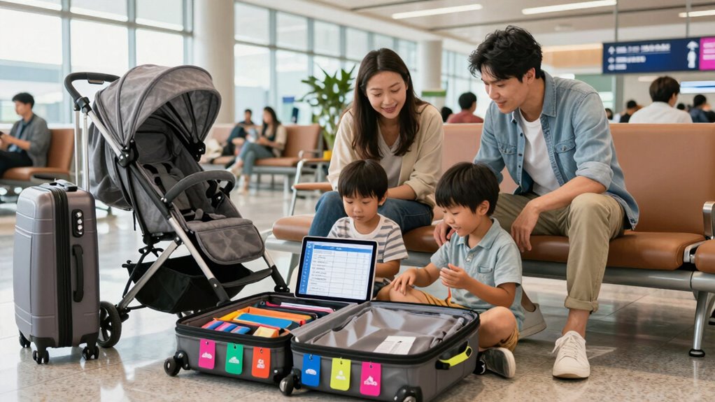 streamlined family travel routines