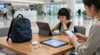 tech enabled family travel station
