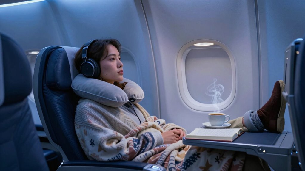 tips for comfortable economy flying