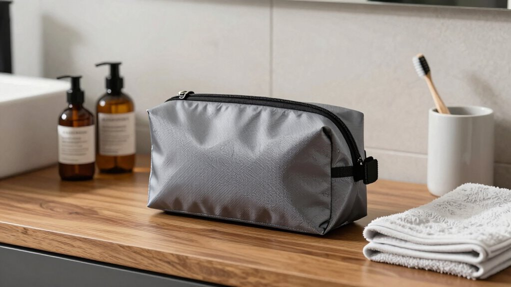travel appropriate toiletry organization