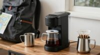travel friendly coffee brewing options