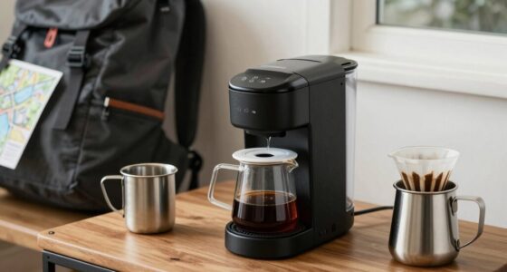 travel friendly coffee brewing options