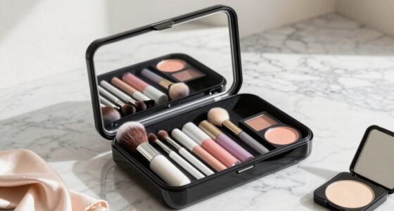 travel friendly makeup case selection