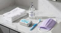 travel hygiene essentials packed