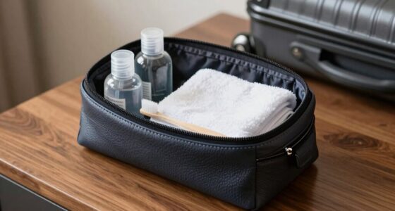 travel ready toiletry organization