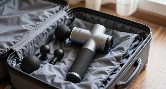travelers benefit from massage guns