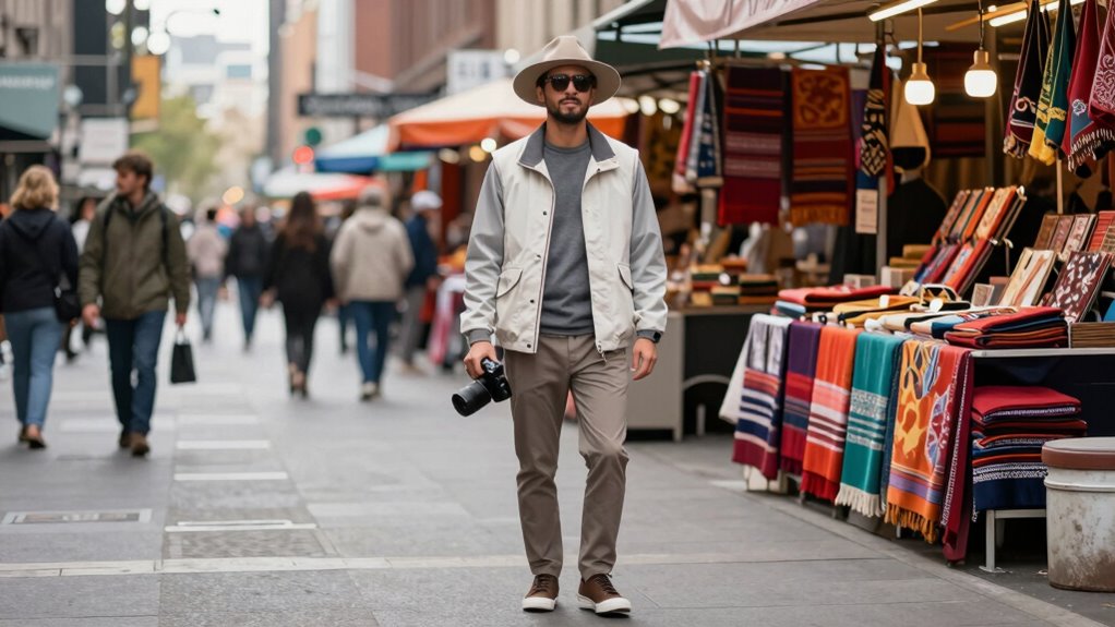 versatile layering for travel